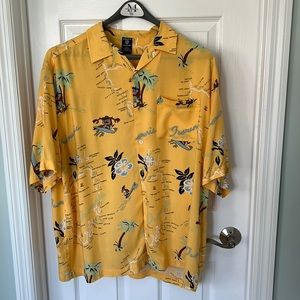 Tasmanian Devil Warner Bros. Hawaiian style men’s shirt
